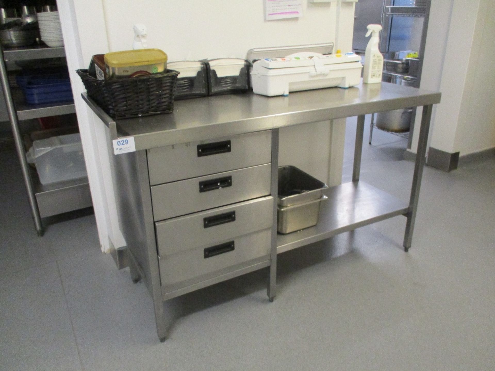 Stainless Steel Prep Table - Image 2 of 3