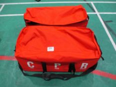 (2) CPR Medical Training Bags