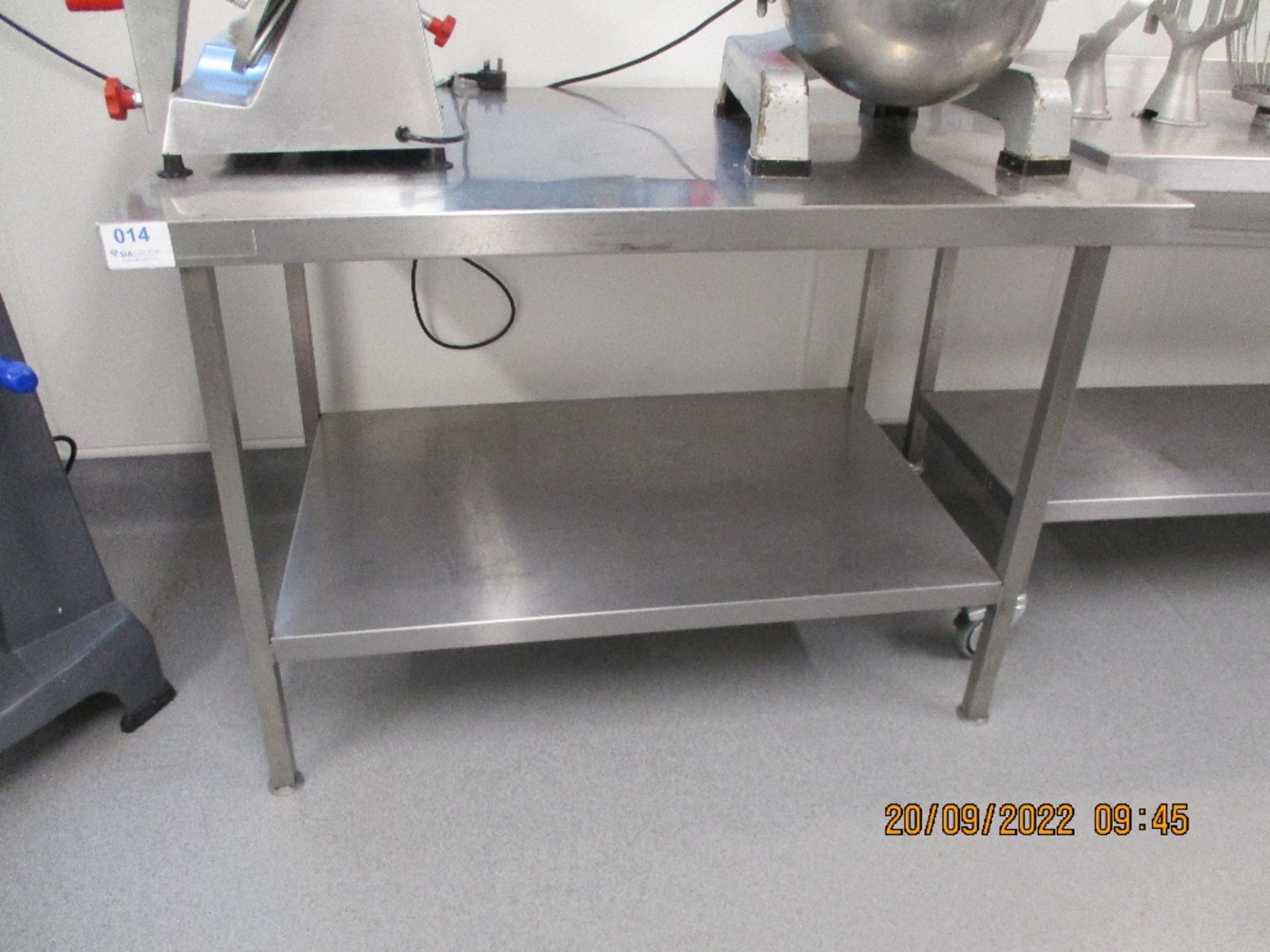 Stainless Steel Prep Table