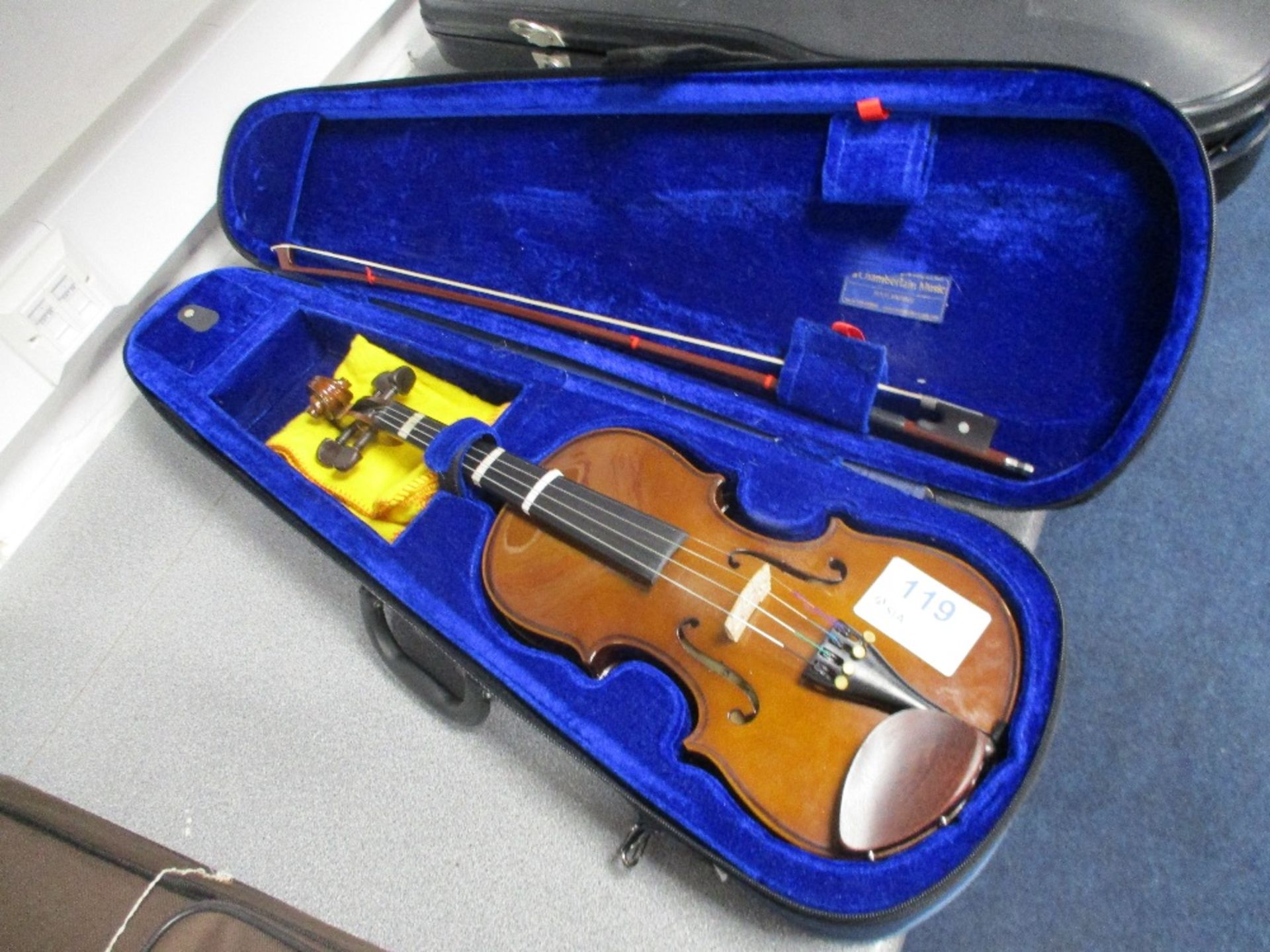 3/4 Violin Bow and Case