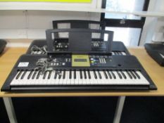 (2) Yamaha Electric Keyboards