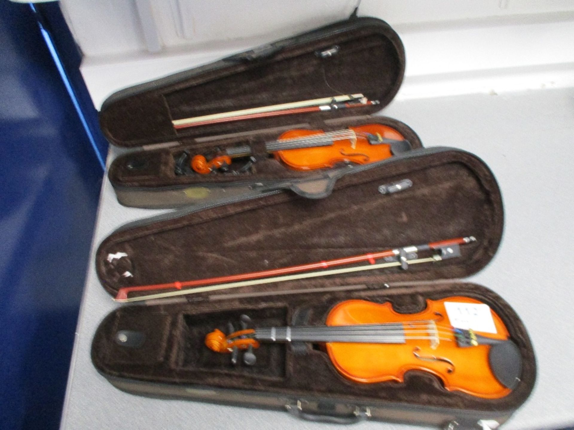 (2) 1/8 Violin Bow and Case - Image 4 of 4