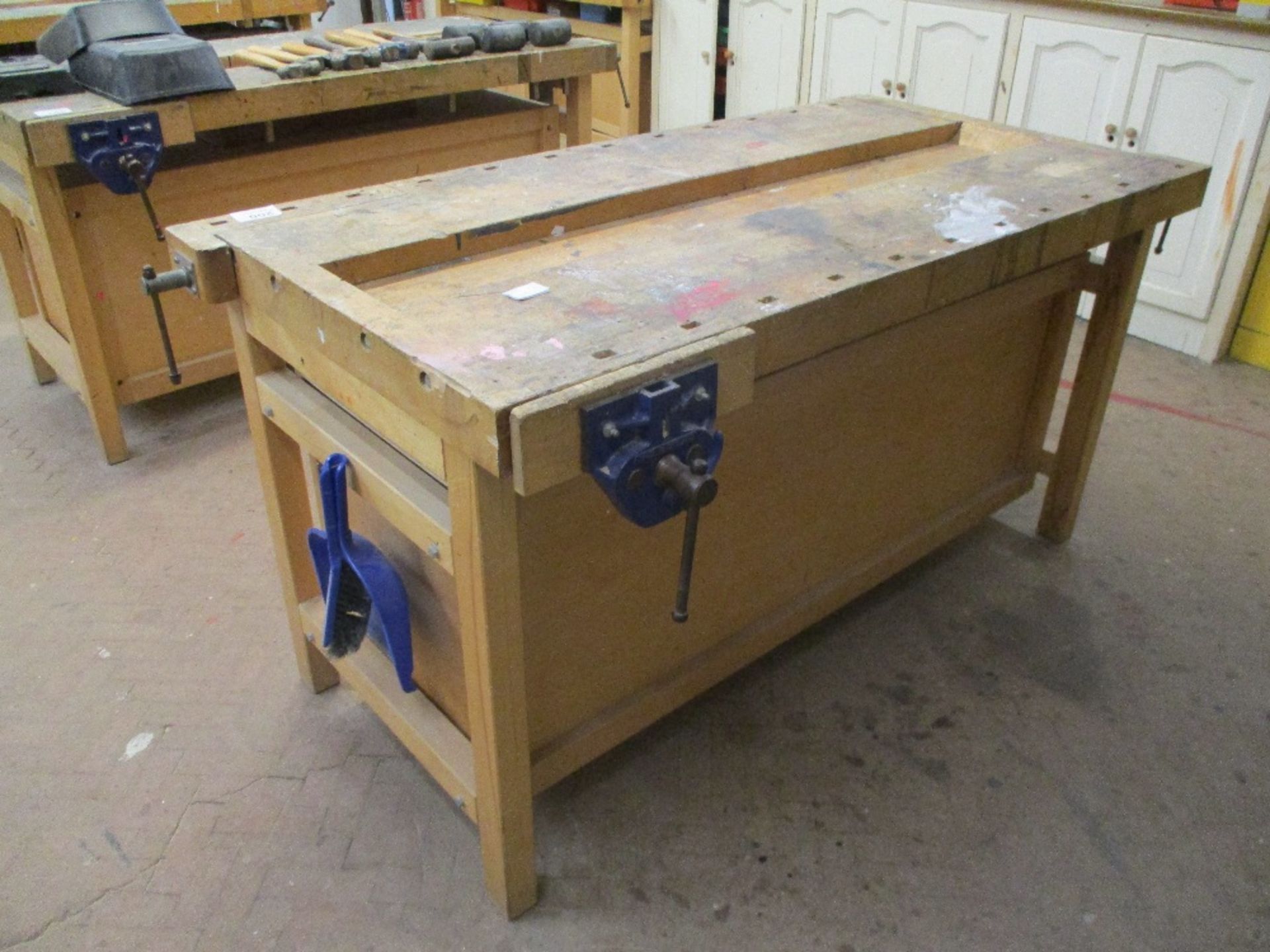 Wooden Workbench - Image 3 of 4