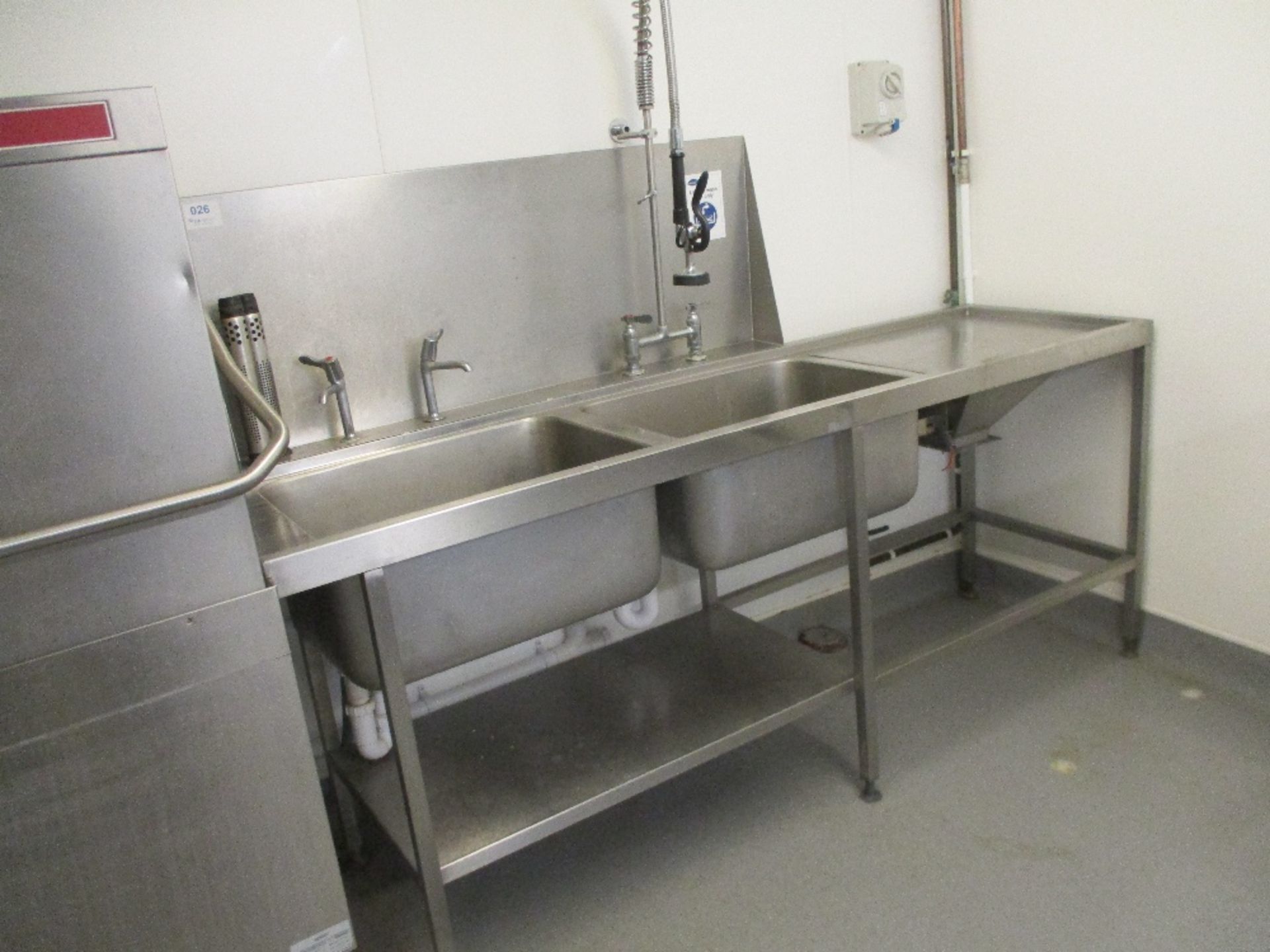 Stainless Steel Twin Sink - Image 3 of 3