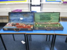 (2) Double Bassoon Woodwind Instrument