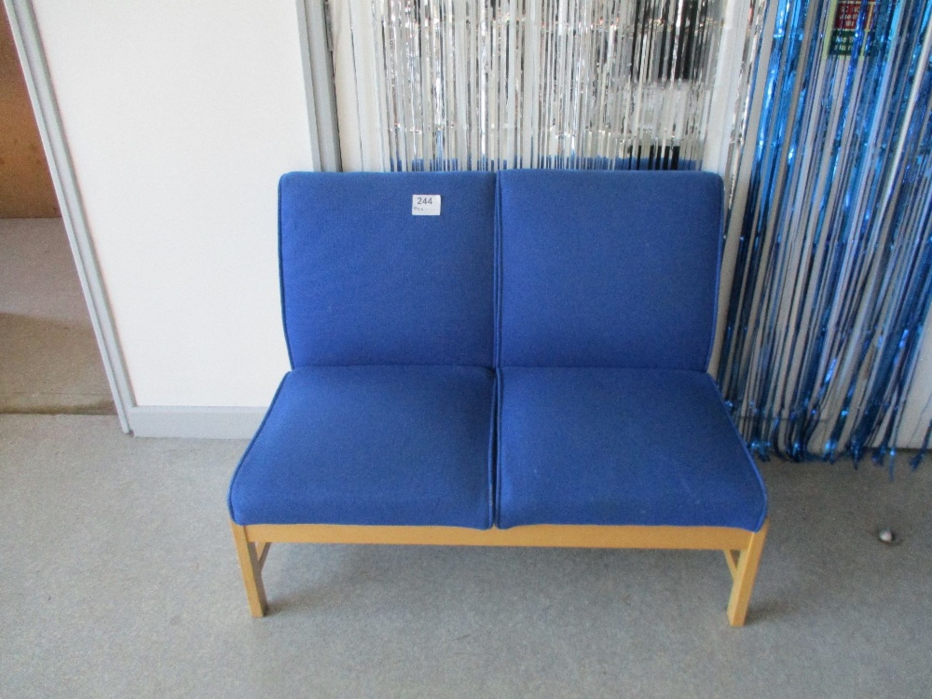 Blue Fabric Seating - Image 3 of 3