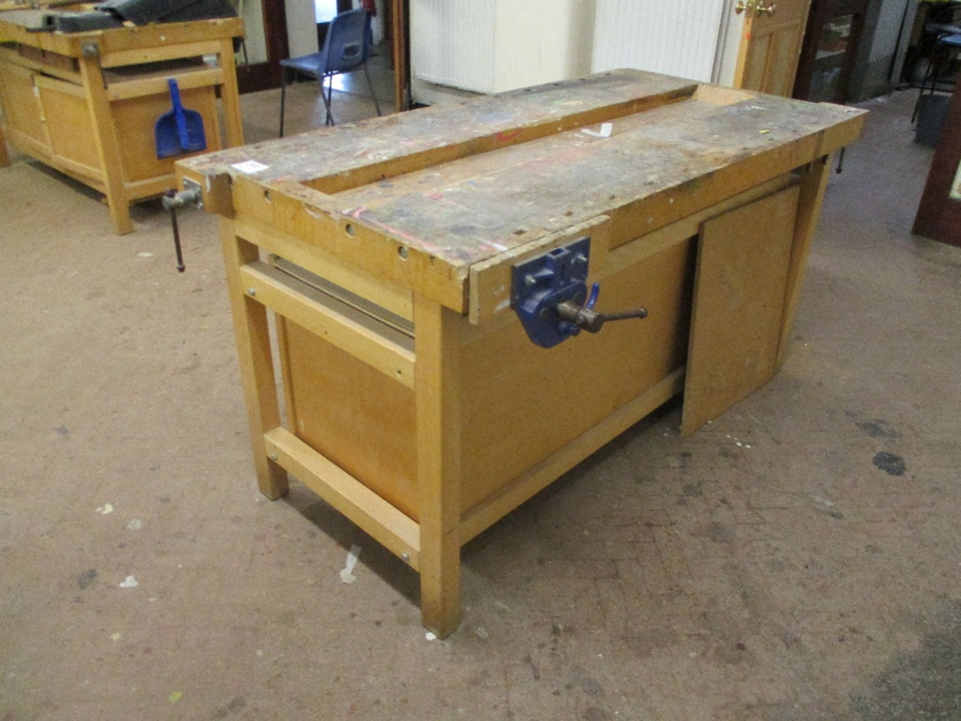 Wooden Workbench - Image 2 of 3