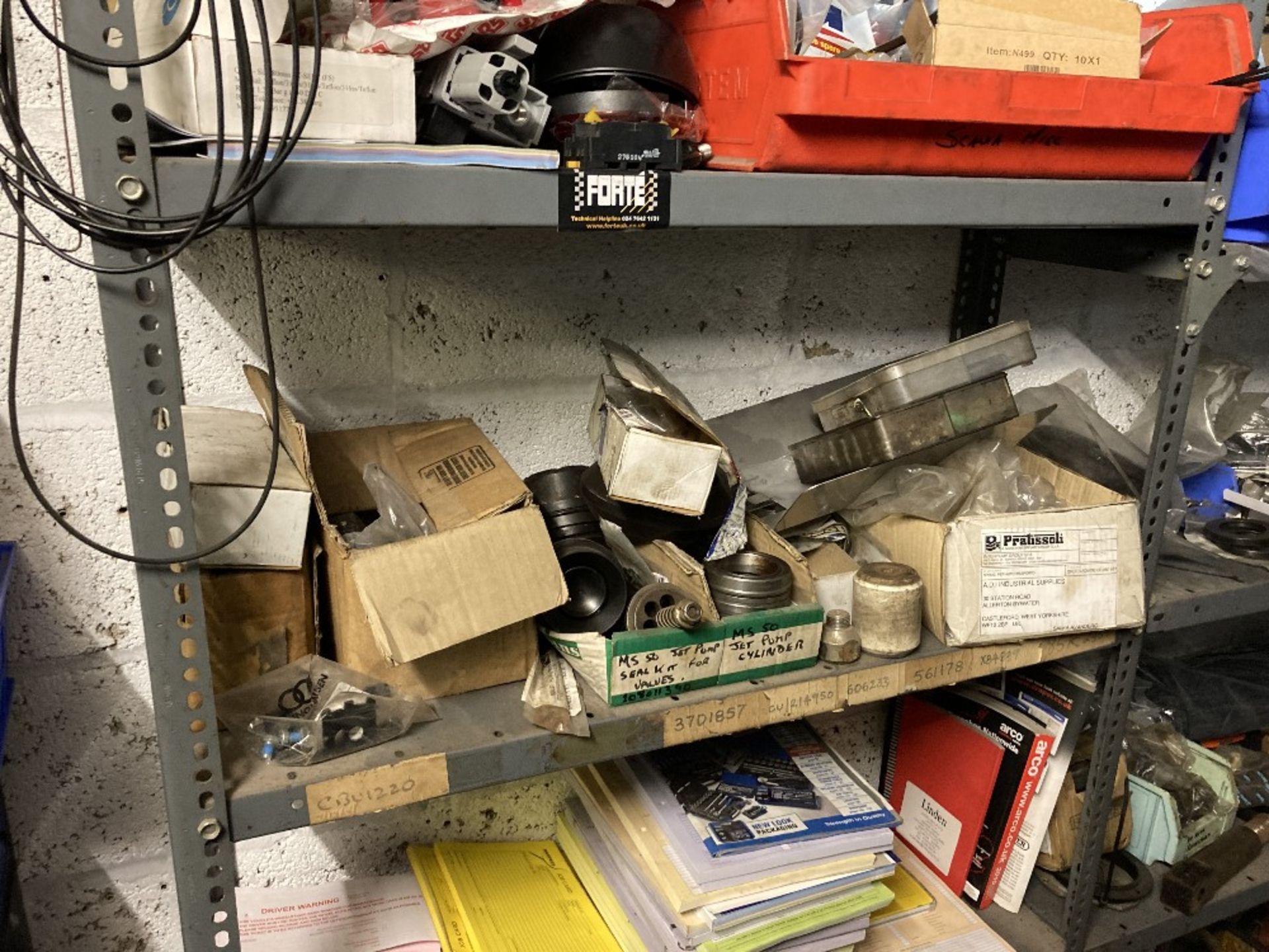 Content of Parts Room Containing Large Quantity of Various Parts & Components - Image 15 of 150