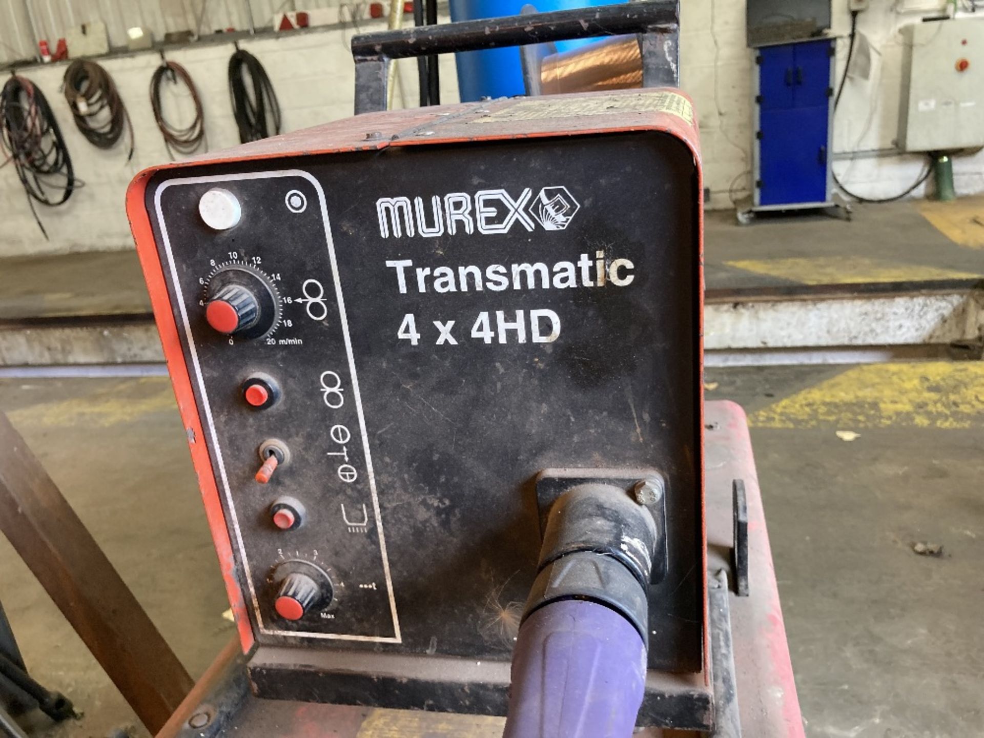 Murex Transmig 353 Weldset & Murex Wire Feeder - Image 5 of 10