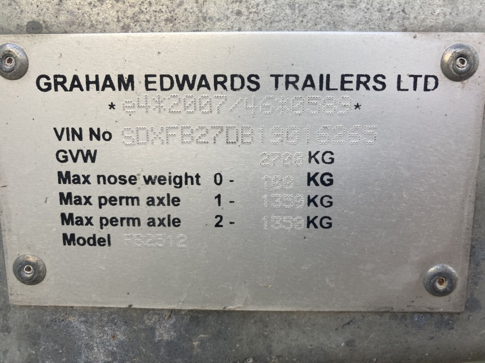 Graham Edwards Twin Axle Trailer, Trailer Mounted Dewatering Sys# & Galv Bunded Overspill Tray - Image 22 of 26