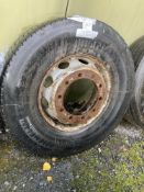 Michelin X Multiway 315/80R 22.5 radial tubeless HGV tyre with steel wheel