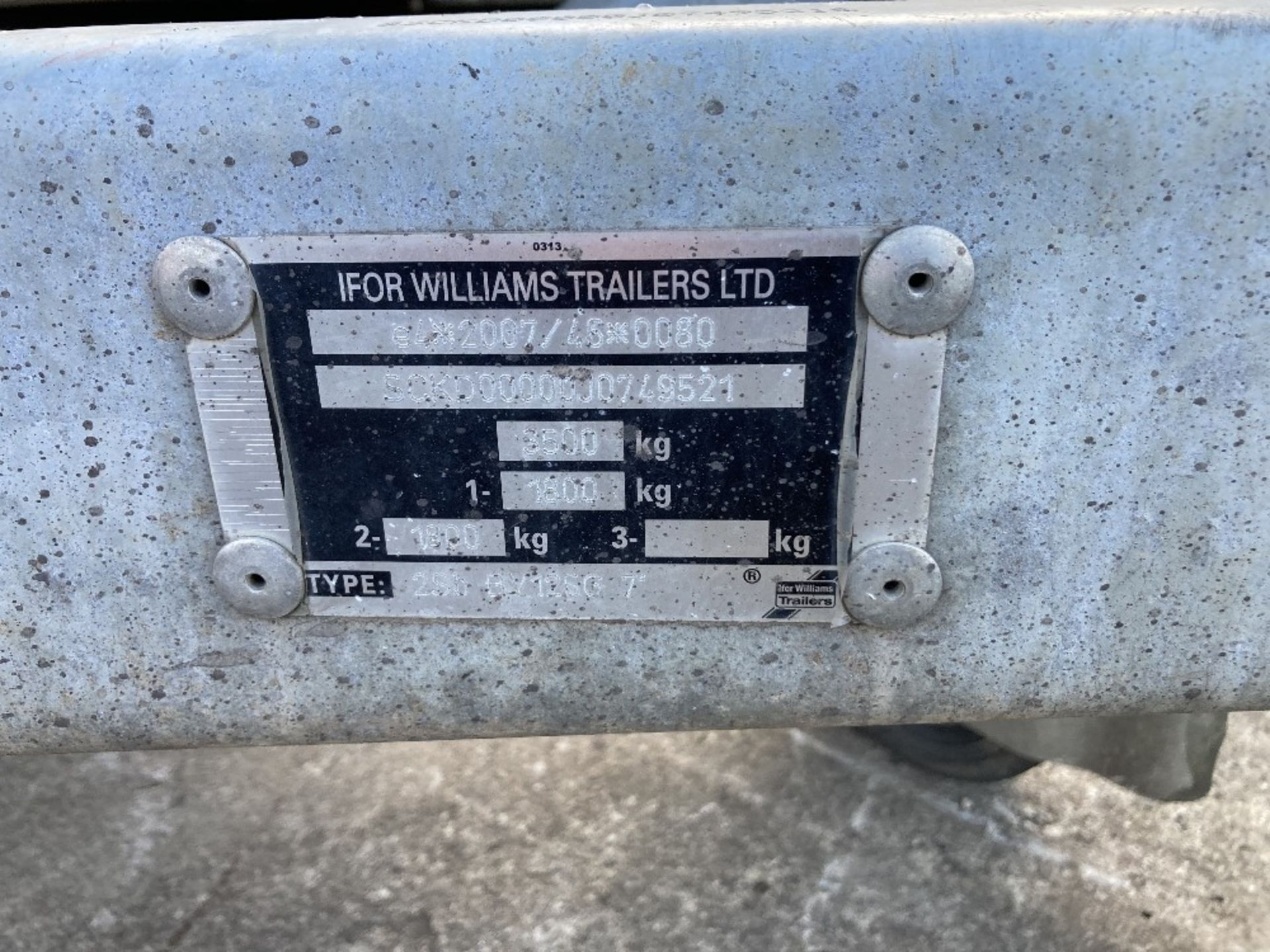 Ifor Williams Twin Axle Box Trailer - Image 11 of 16