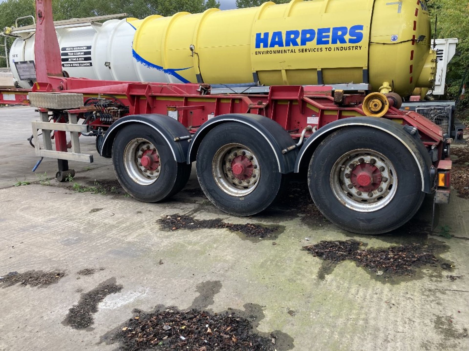 McCauley Carvol Hooklift tri axle Trailer 30t - Image 3 of 19