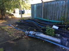 Large Quantity of Used Suction & Delivery Hoses