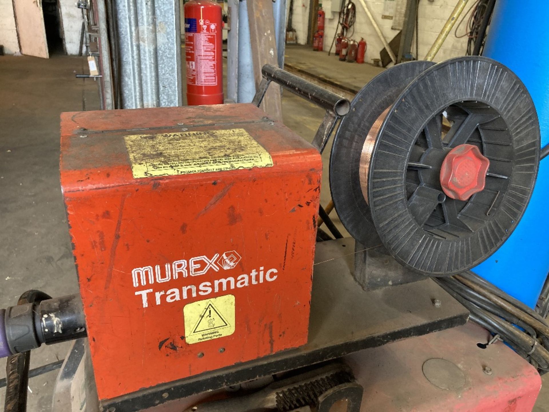 Murex Transmig 353 Weldset & Murex Wire Feeder - Image 6 of 10