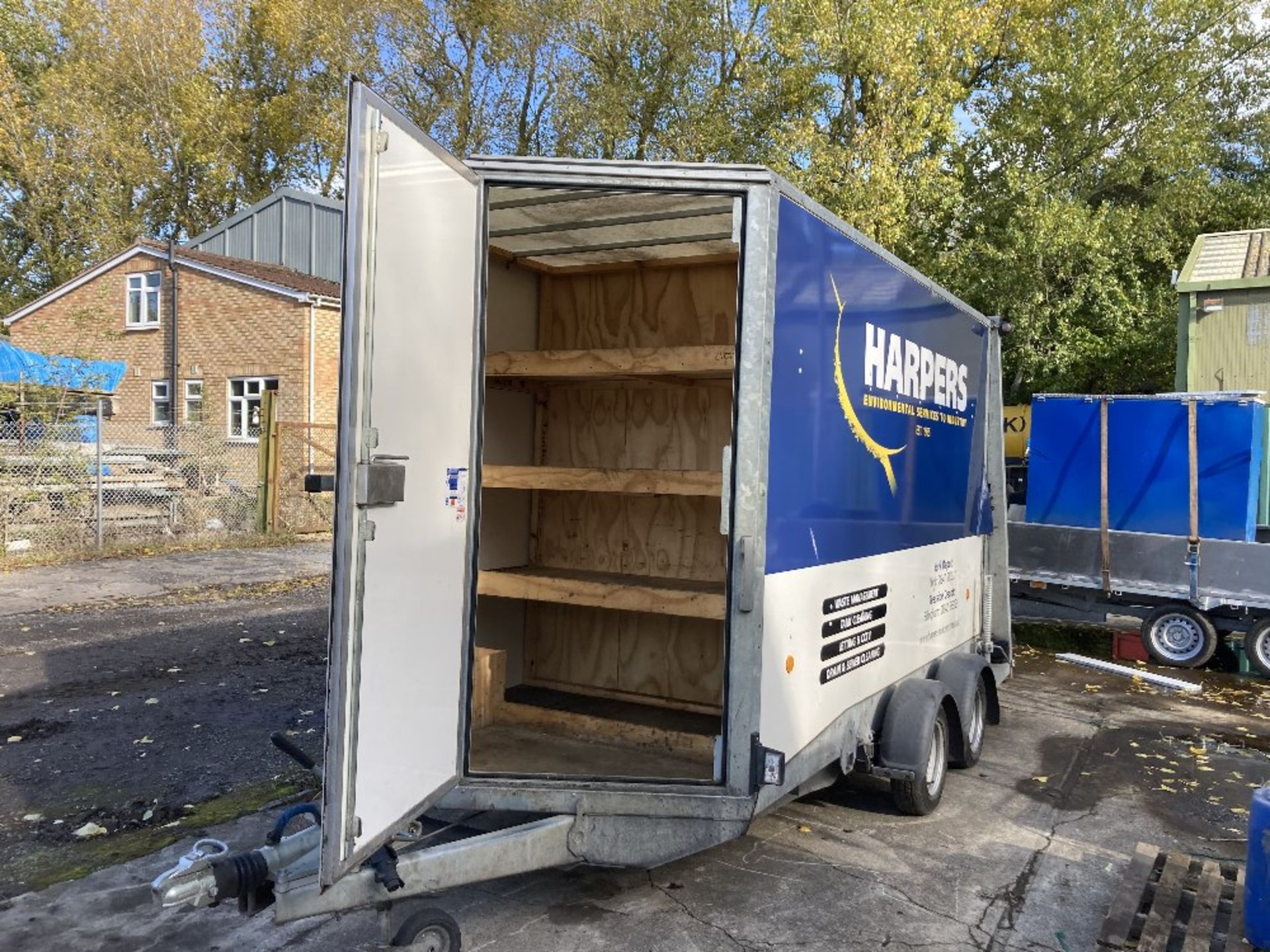 Ifor Williams Twin Axle Box Trailer - Image 5 of 16