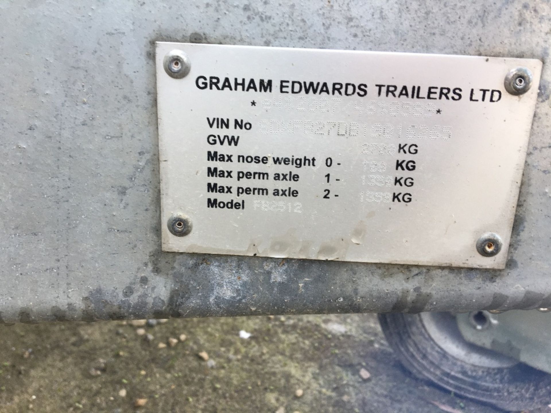 Graham Edwards Twin Axle Trailer, Trailer Mounted Dewatering Sys# & Galv Bunded Overspill Tray - Image 14 of 26