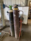 Oxy Acetylene Trolley & Regulators