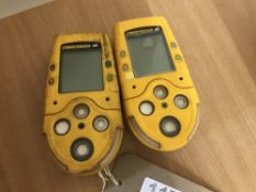 (2) BW Gasalert microfive PID Gas detection instruments