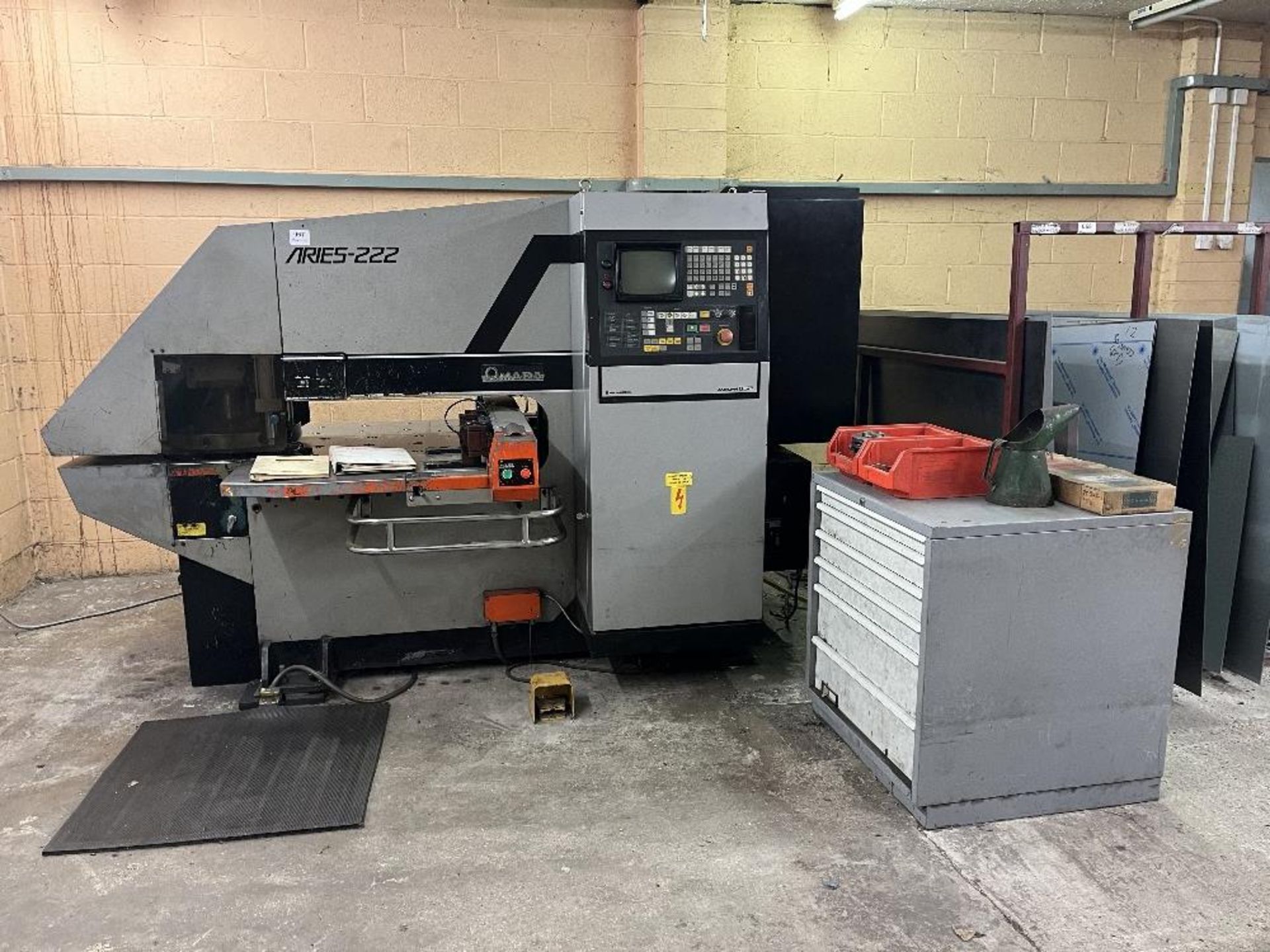 Amada Aries 222 NC turret punching machine No. inaccessible With Amada 03P control