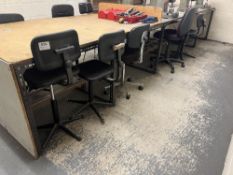 Approx 20 swivel chairs