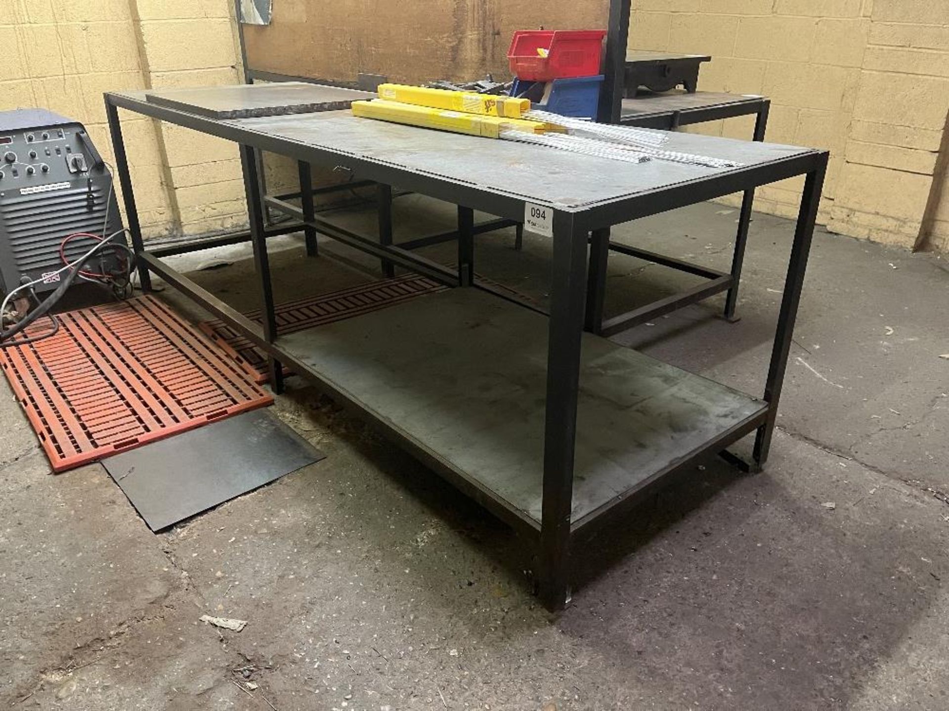 Metal Workbench with contents - Image 2 of 5