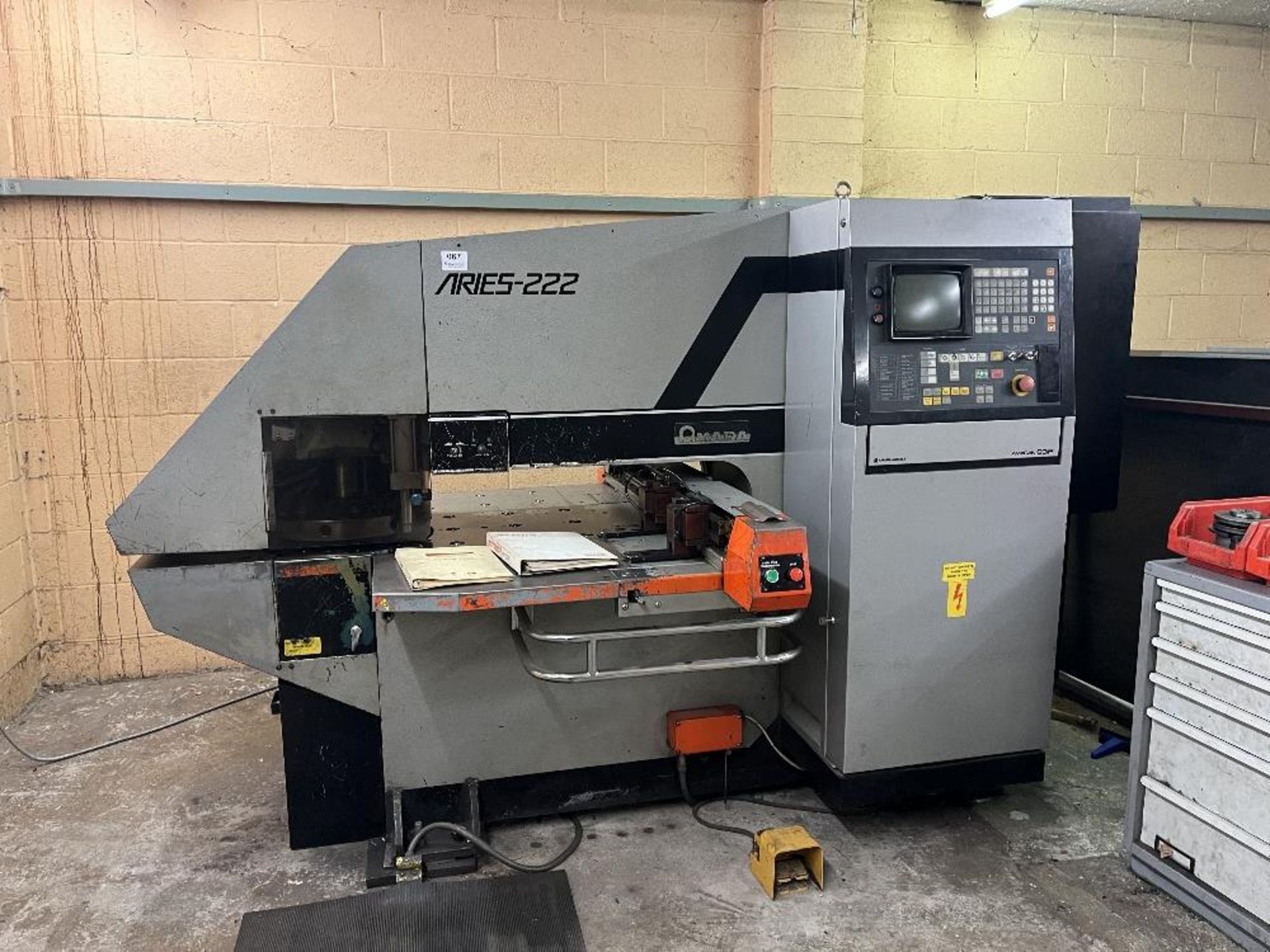 Amada Aries 222 NC turret punching machine No. inaccessible With Amada 03P control - Image 2 of 15