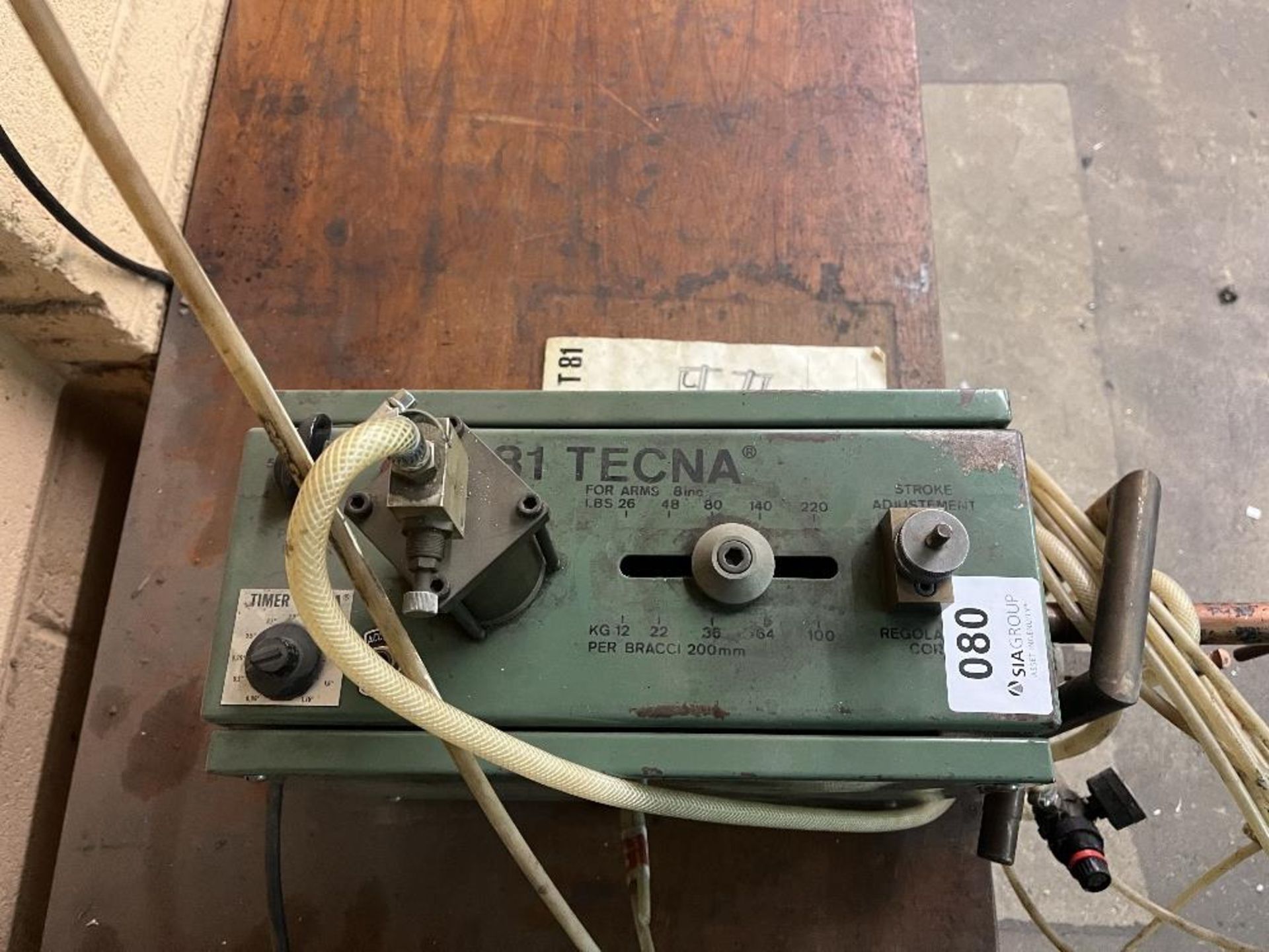 Bench mounted Tecna 17KVA spot welder - Image 4 of 5