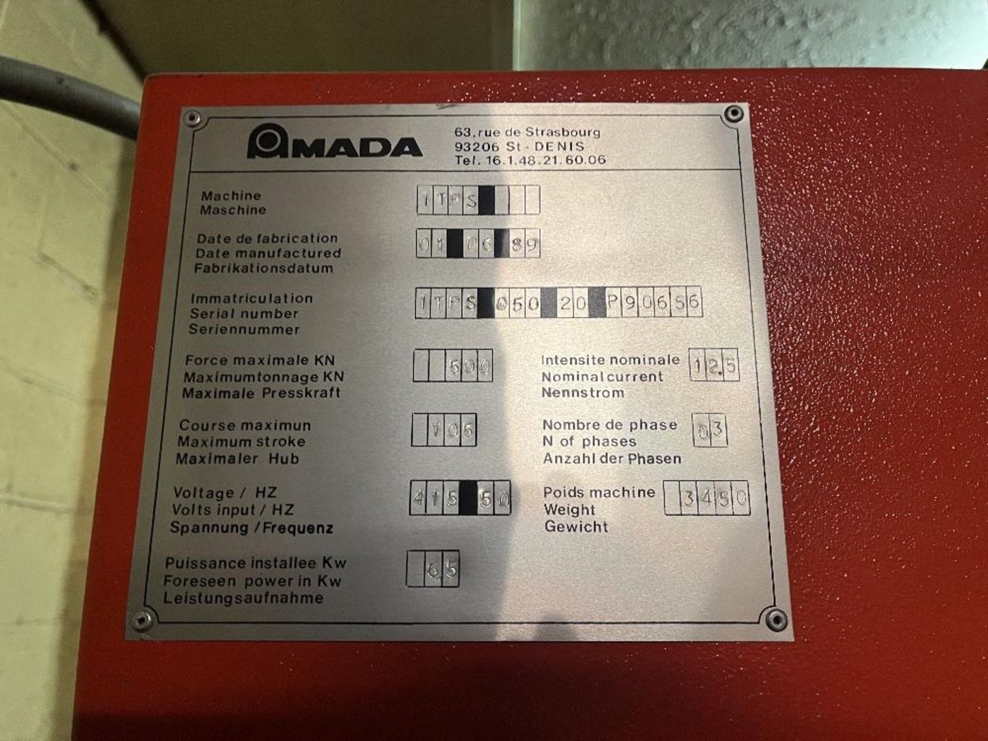 Amada Promecam Type ITS CNC press brake - Image 3 of 10