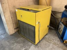 HPC Plusair enclosed air compressor With welded steel vertical air receiver