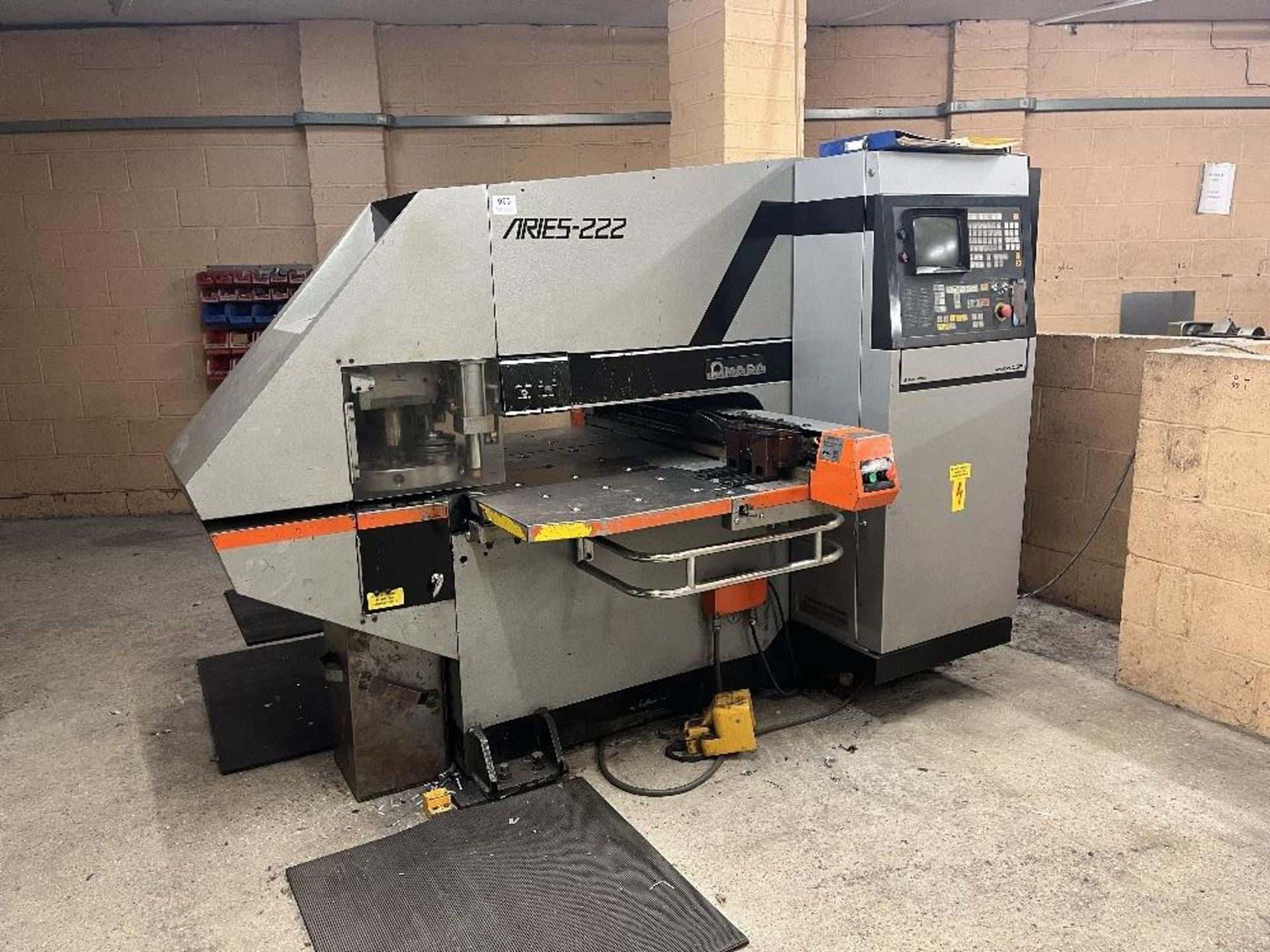 Amada Aries 222 NC turret punching machine - Image 2 of 12