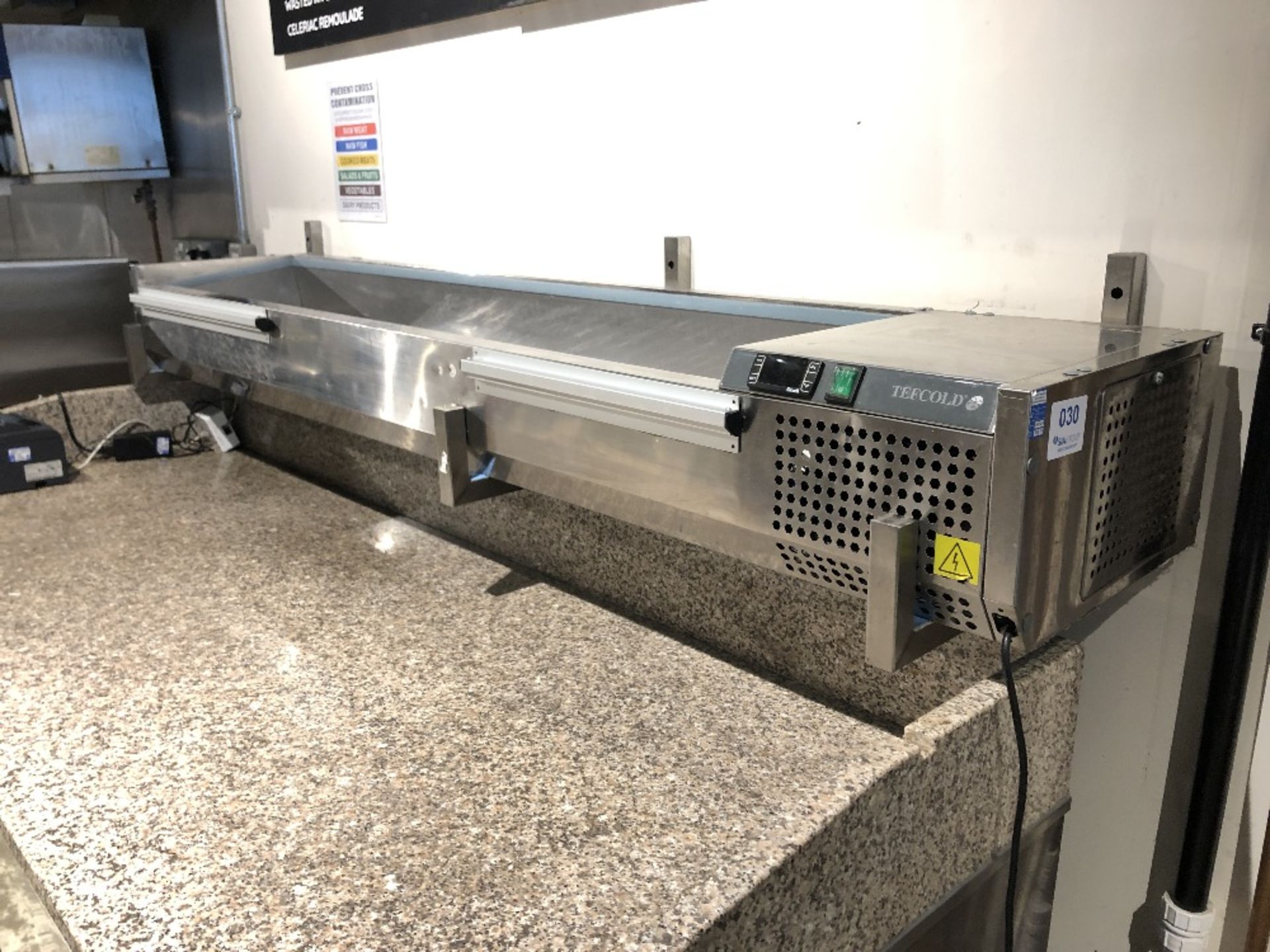 Tefcold VK38-200B Stainless Steel Refrigerated Topping Unit - Image 2 of 4