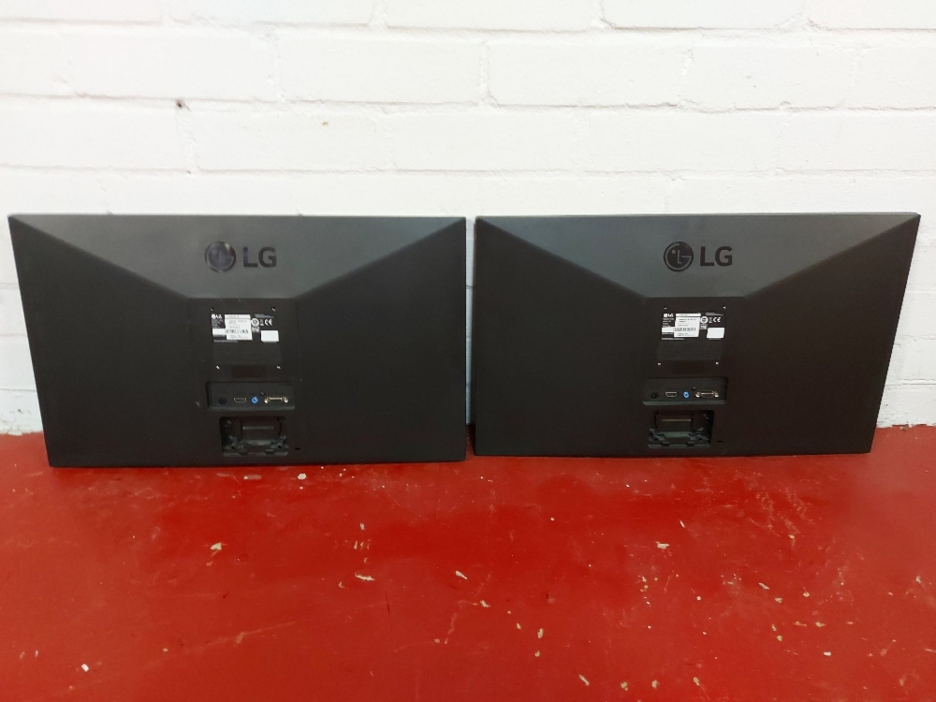 (2) LG PC Monitors - Image 2 of 2