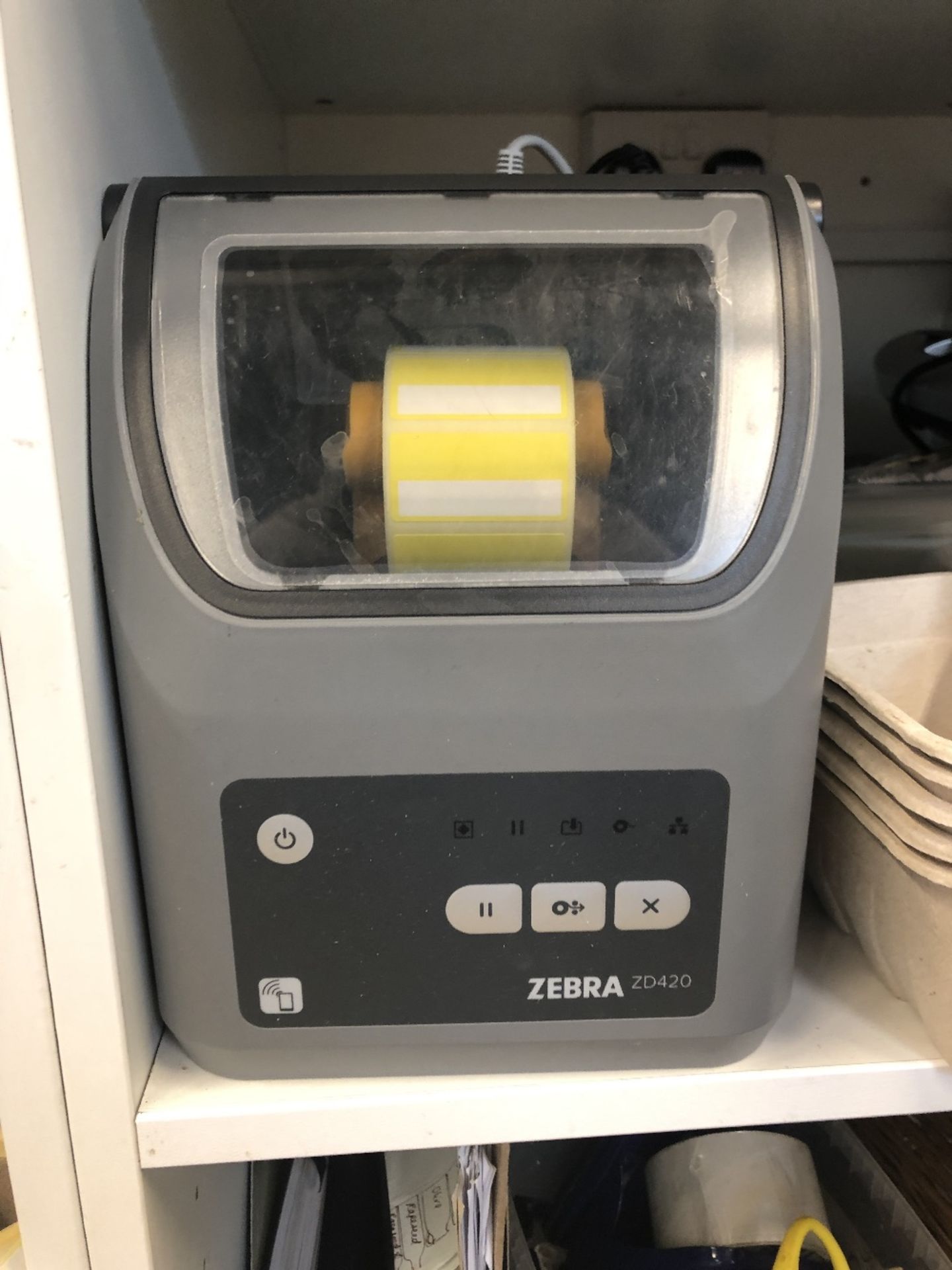 Zebra ZD420 Thermal Label Printer - Image 2 of 2