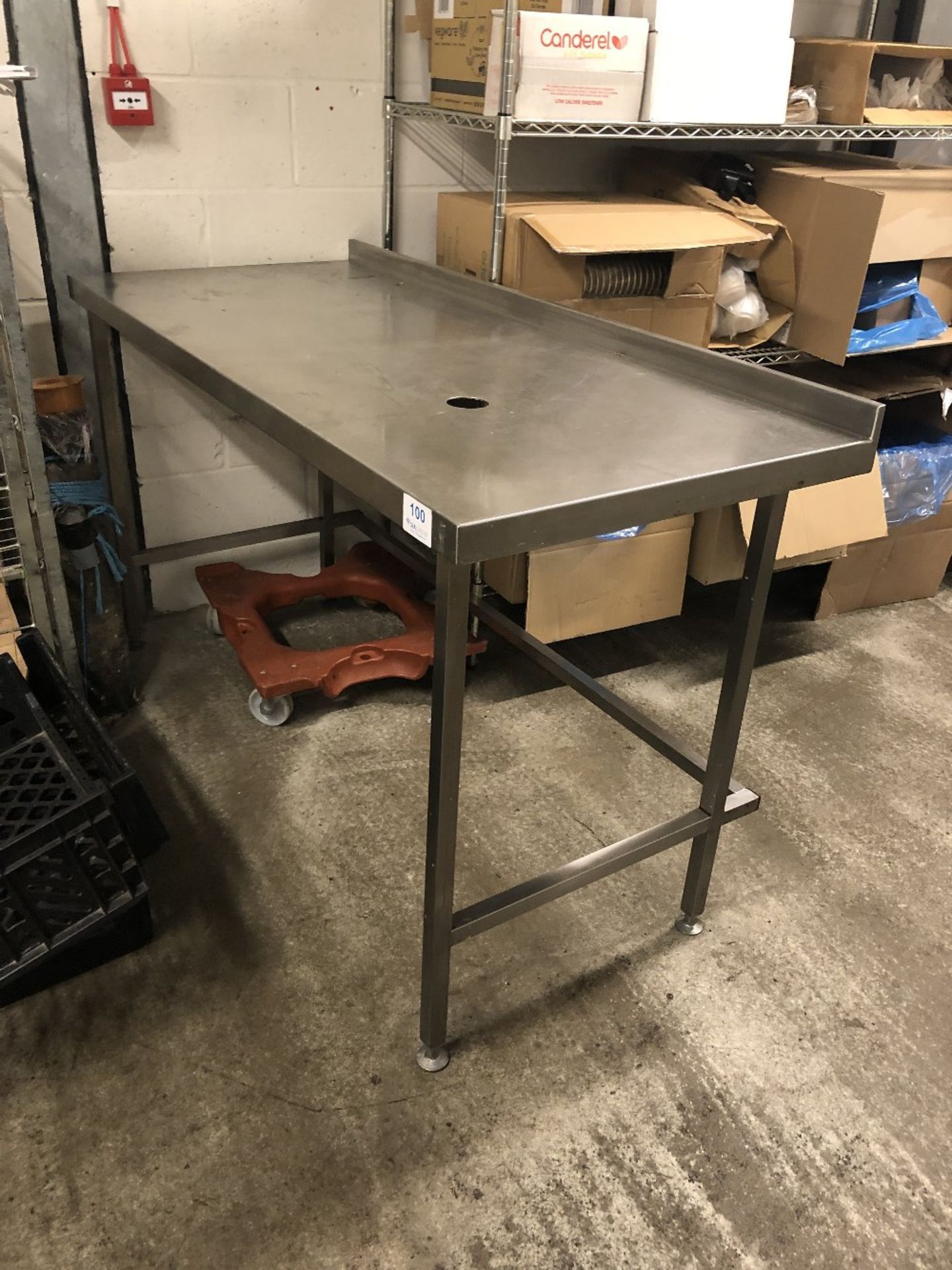 Stainless Steel Preparation Table - Image 4 of 4