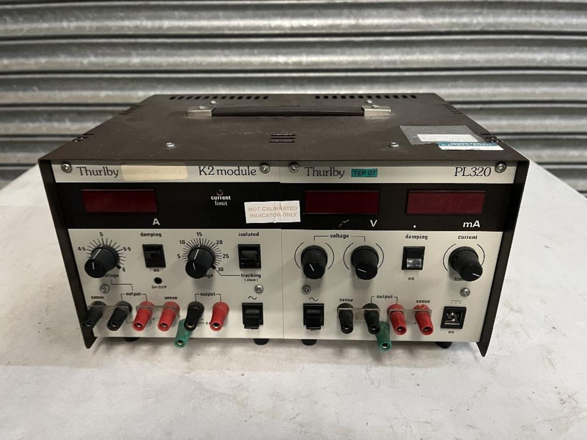 Thurlby PL320 bench power supply and K2 Module - Image 2 of 6