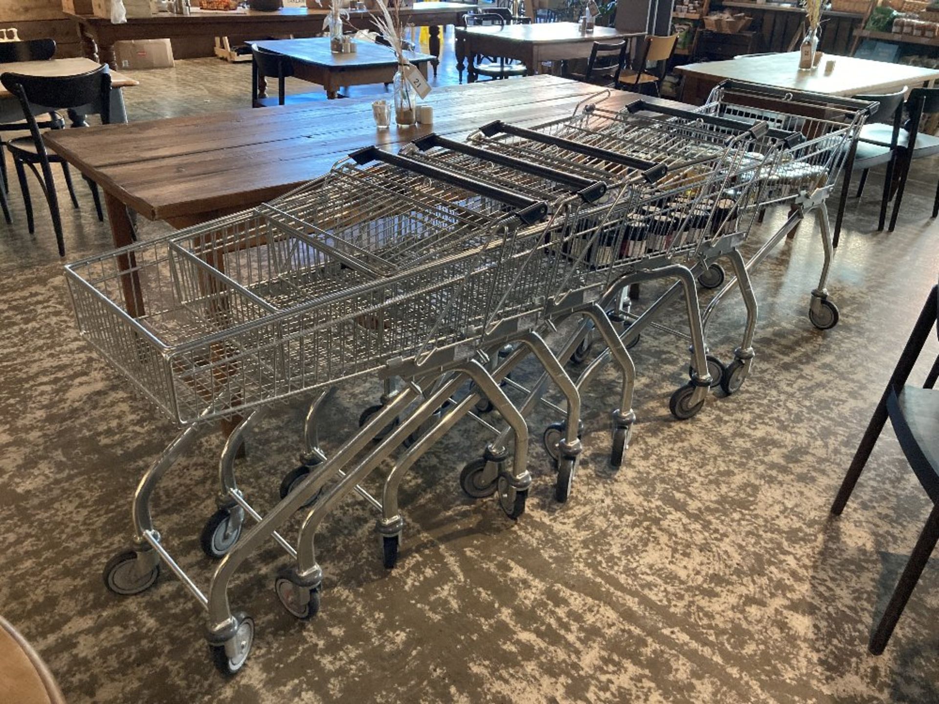 (6) Marsanz Shopping Trolleys