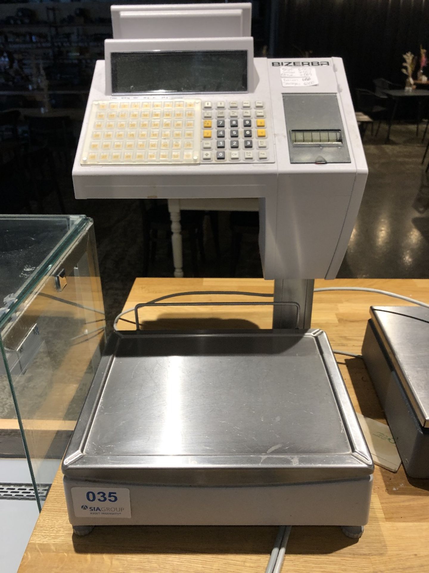 Bizerba SC II 800 Platform Scales with Integrated Label Printer