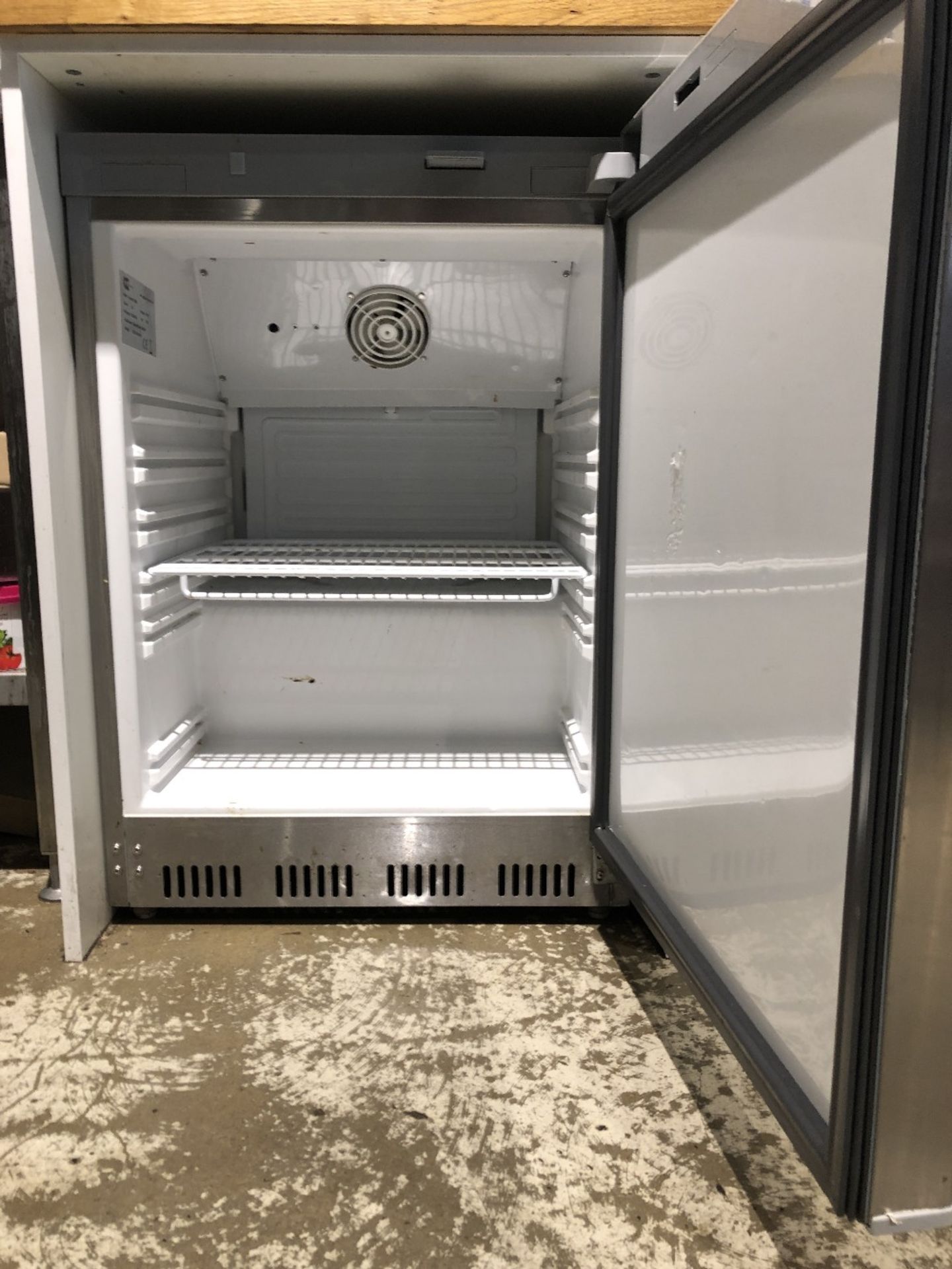 Capital Cooling Royal MK2 200HS Stainless Steel Single Door Fridge - Image 2 of 3