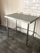 Rectangular Stainless Steel Preparation Table