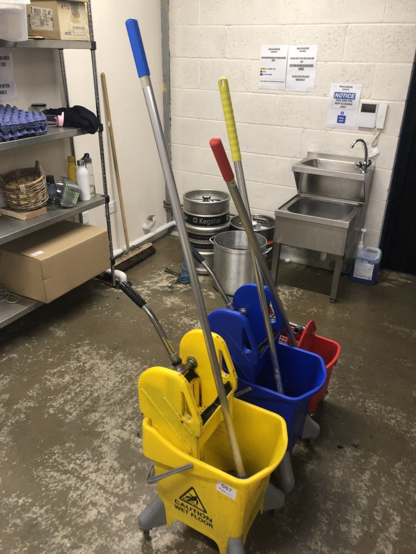 (3) Mops & Buckets - Image 2 of 3