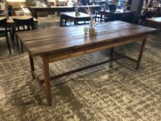 Rectangular Solid Wood Dining Table