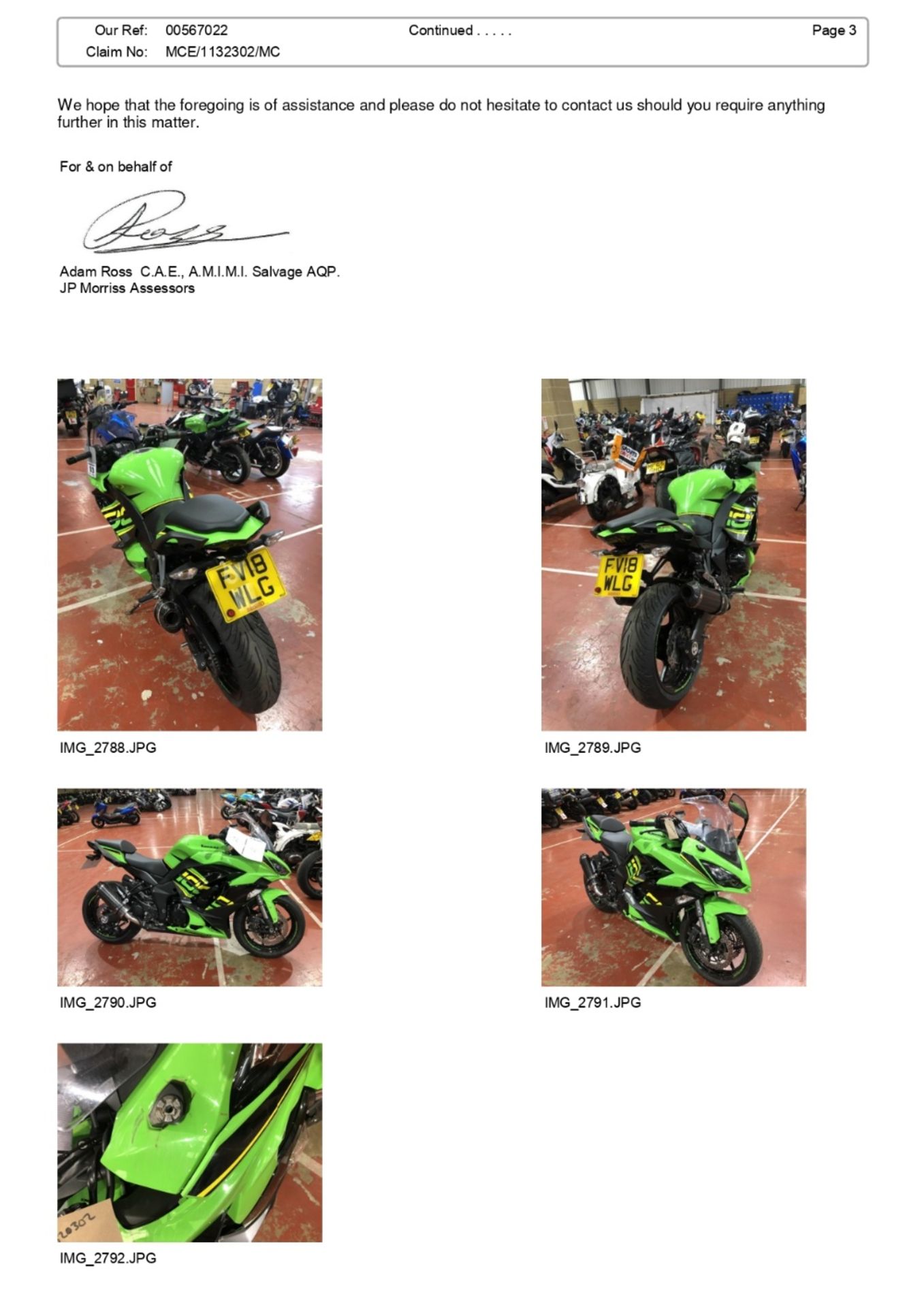 FV69 NFU Yamaha YZF R125 Motorcycle - Image 17 of 20