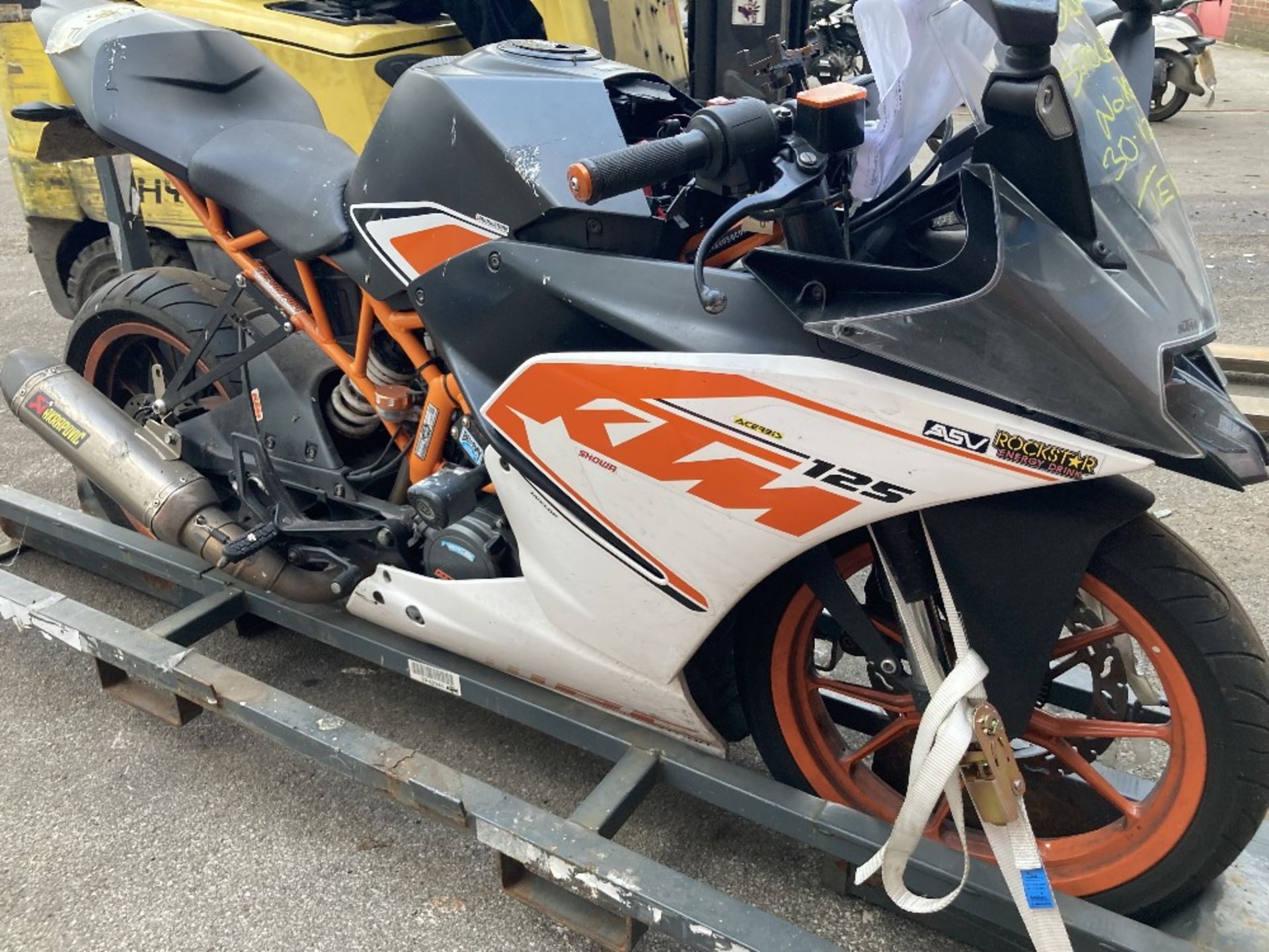 HY66 UTF KTM RC 125 16 Motorcycle - Image 6 of 34