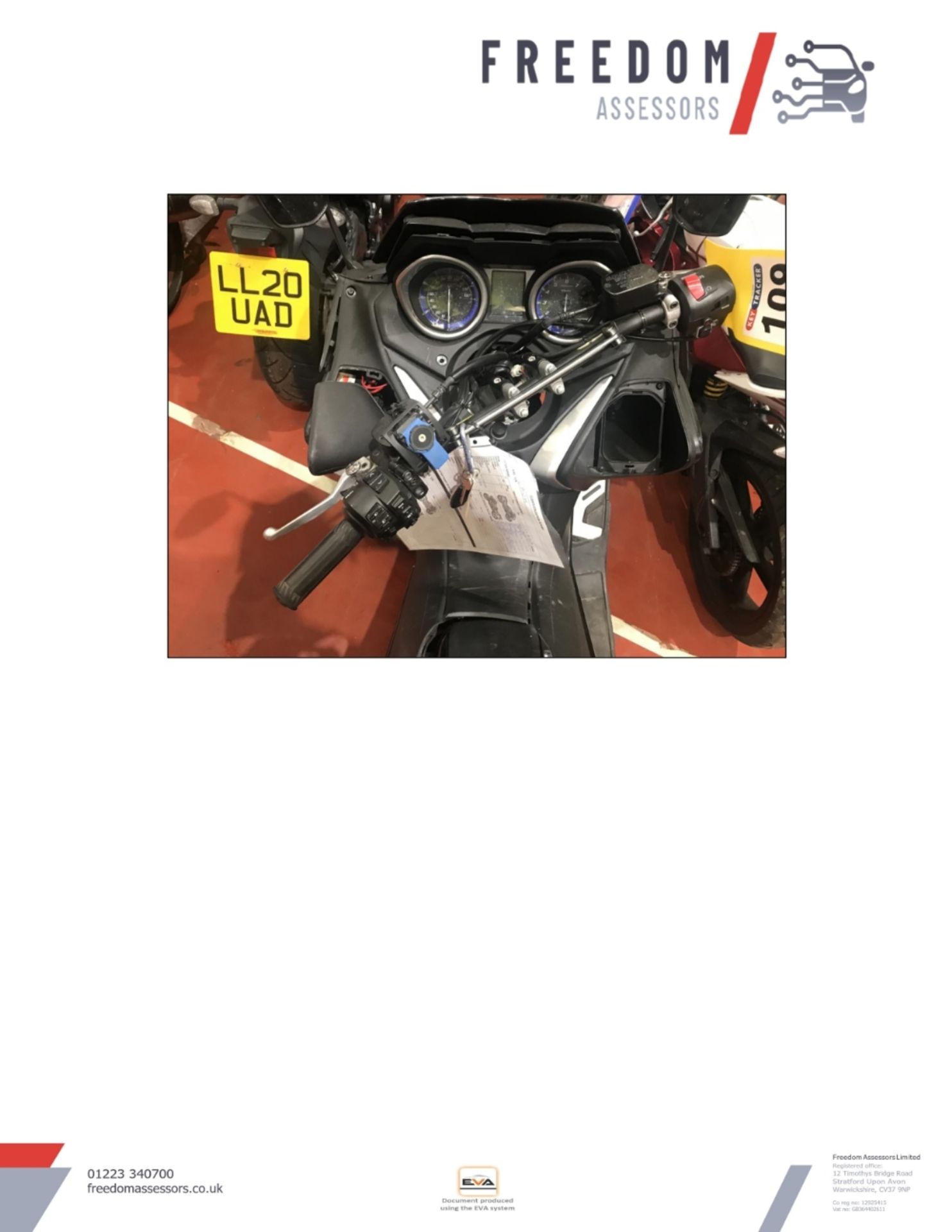 PK18 AUH Yamaha 530 D-A Tmax DX Motorcycle - Image 22 of 31