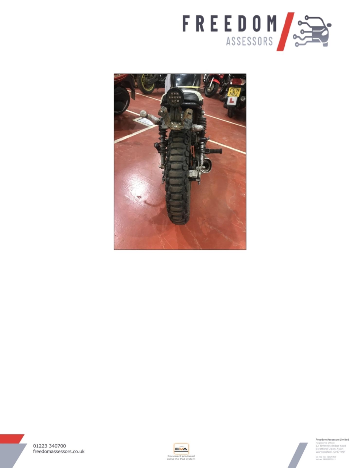 LB20 NBX Hanway HS 125 Scrambler E4 Motorcycle - Image 20 of 32