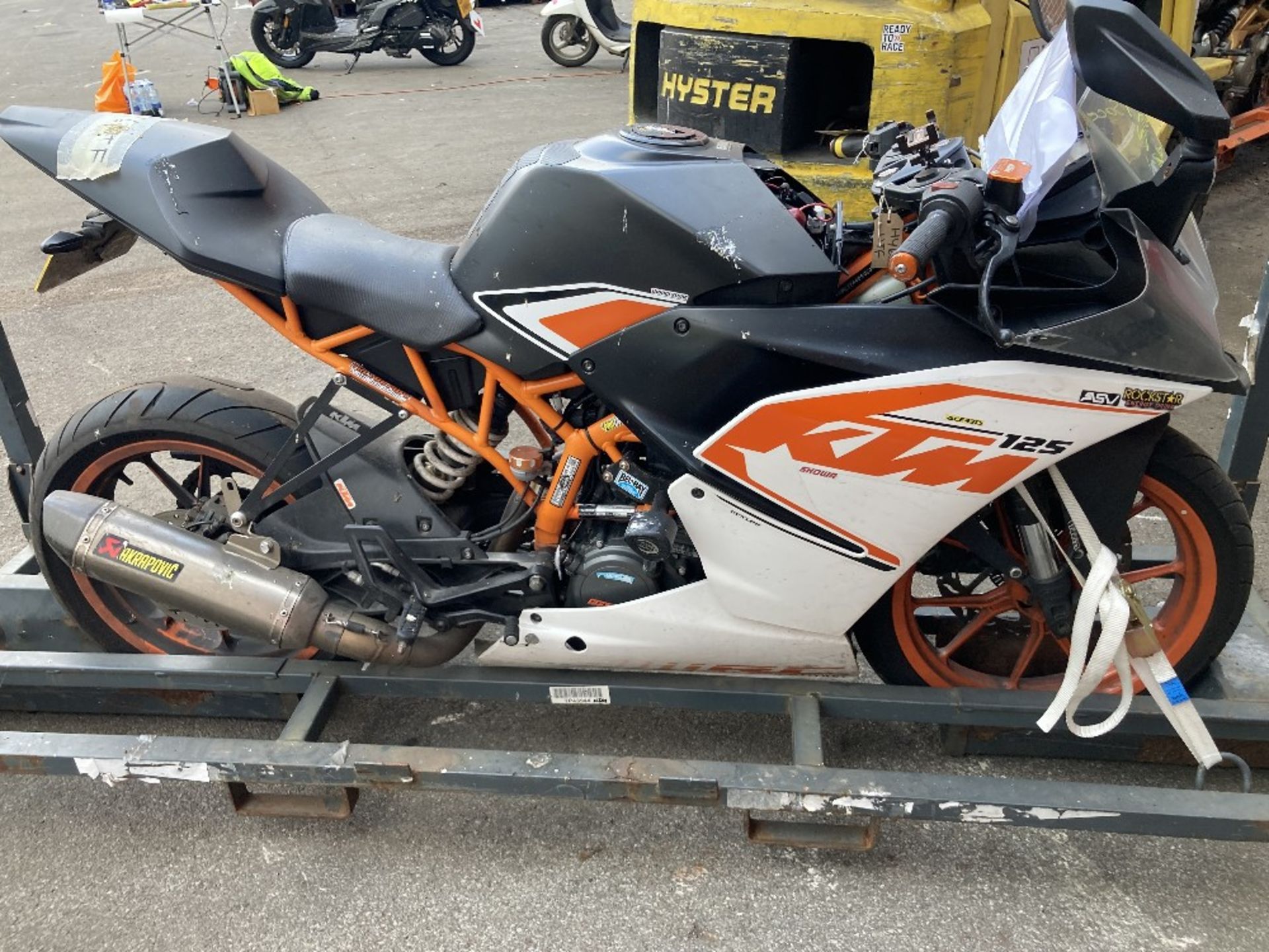 HY66 UTF KTM RC 125 16 Motorcycle - Image 7 of 34