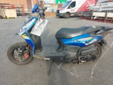 PG17 BWB SYM crox 125 Motorcycle