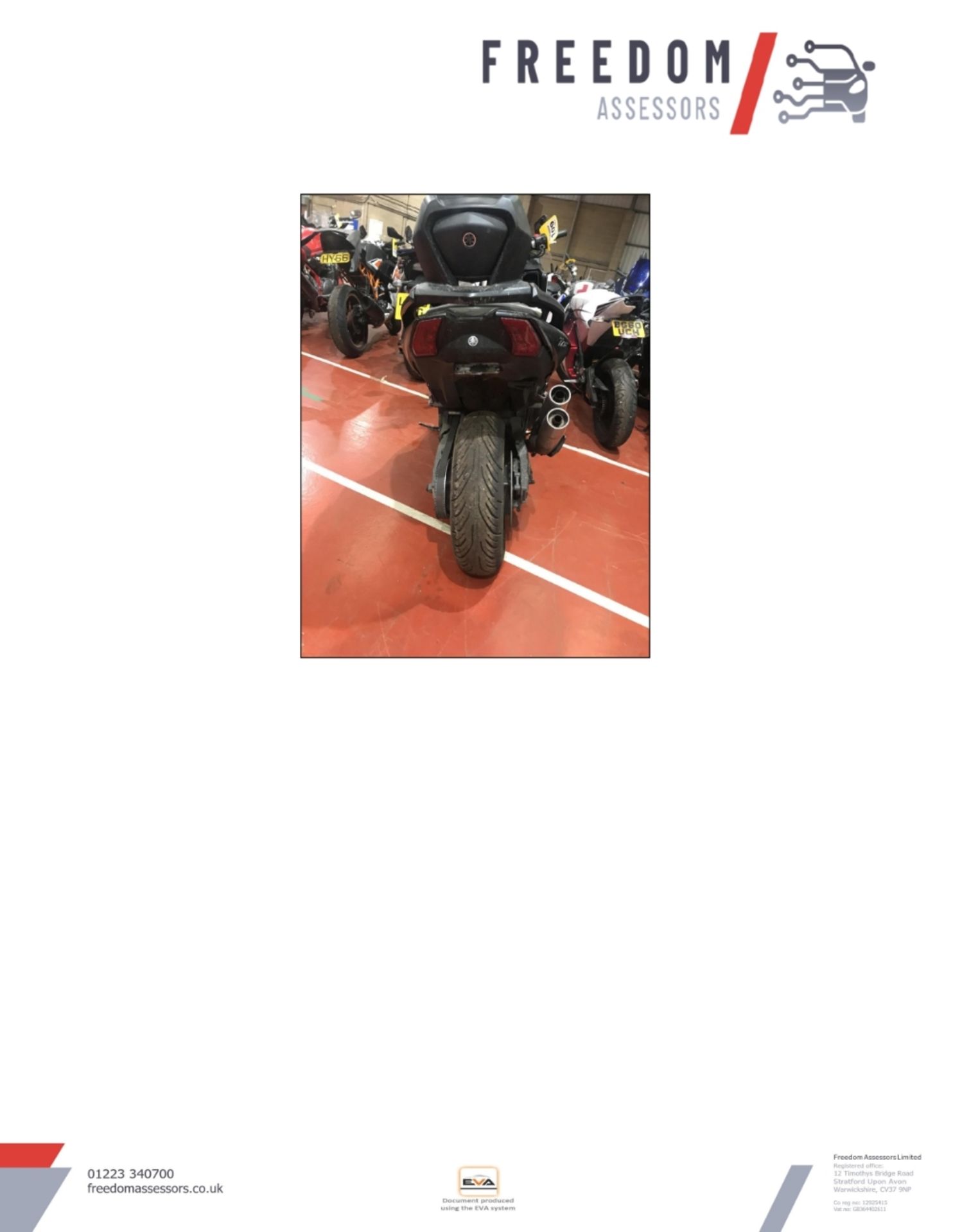 PK18 AUH Yamaha 530 D-A Tmax DX Motorcycle - Image 21 of 31