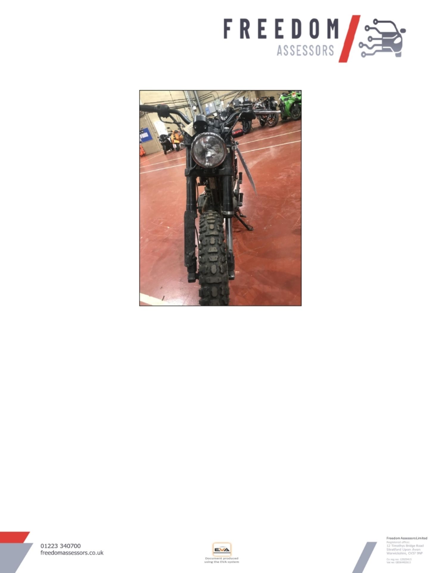 LB20 NBX Hanway HS 125 Scrambler E4 Motorcycle - Image 24 of 32